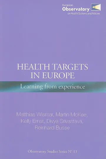 Cover of Health Targets in Europe