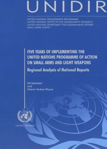 Cover of Five Years of Implementing the United Nations Programme of Action on Small Arms and Light Weapons