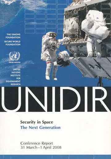 Cover of Security in space