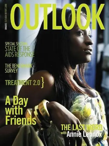 Cover of UNAIDS Outlook Report July