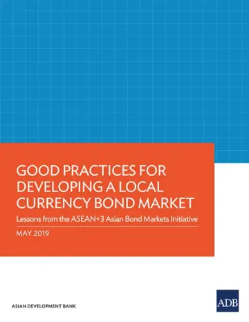 Cover of Good Practices for Developing a Local Currency Bond Market