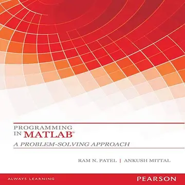 Cover of Pearson PROGRAMMING IN MATLAB ®