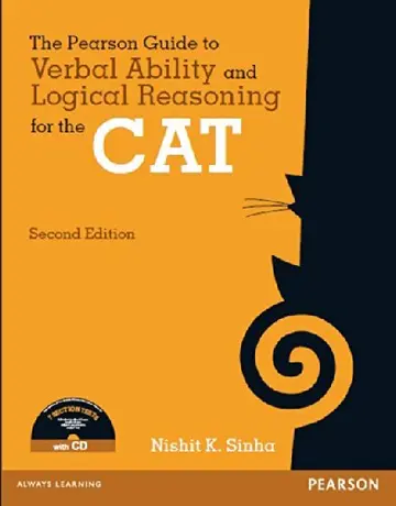 Cover of The Pearson Guide to Verbal Ability and Logical Reasoning for the CAT with CD