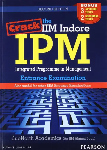 Cover of Crack the IIM Indore IPM Entrance Examination