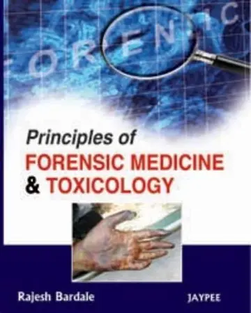 Cover of Principles of Forensic Medicine & Toxicology