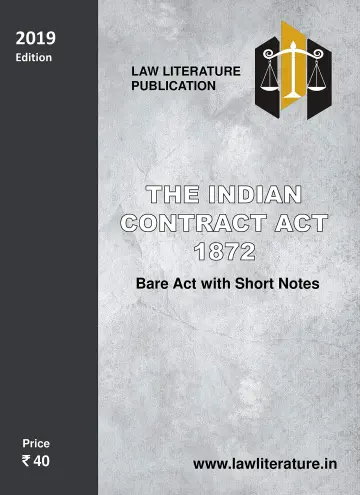 Cover of The Indian Contract Act
