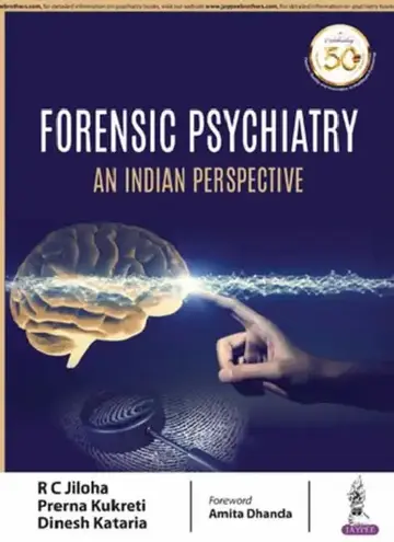 Cover of Forensic Psychiatry An Indian Perspective