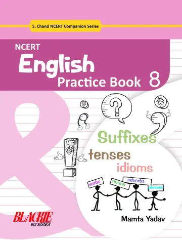 Cover of NCERT English Practice Book 8