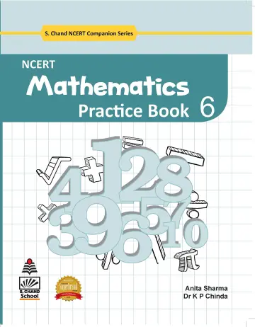 Cover of NCERT Mathematics Practice Book 6