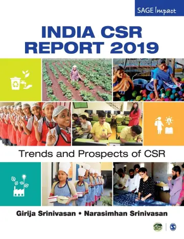 Cover of India CSR Report 2019