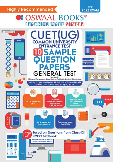 Cover of Oswaal NTA CUET (UG) 10 Sample Question Papers, General Test