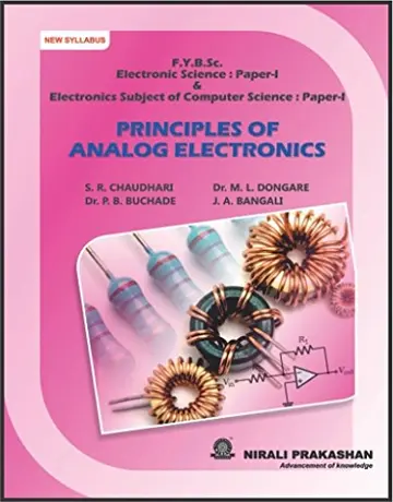 Cover of Principles of Analog Electronics