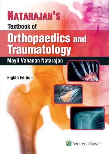 Cover of Natarajan’s Textbook of Orthopaedics & Traumatology, 8/e