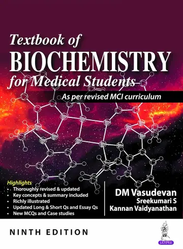 Cover of Textbook of Biochemistry for Medical Students
