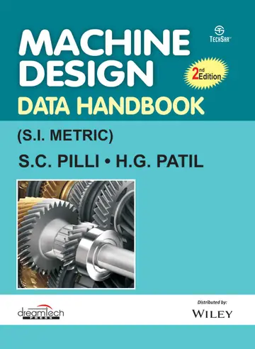 Cover of Machine Design Data Handbook (S.I. Metric), 2ed | e