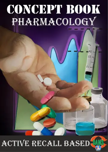 Cover of Pharmacology Concept Book for NEETPG FMGE NEXT
