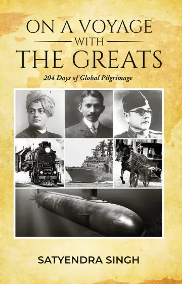 Cover of On a Voyage with the Greats - 204 Days of Global Pilgrimage