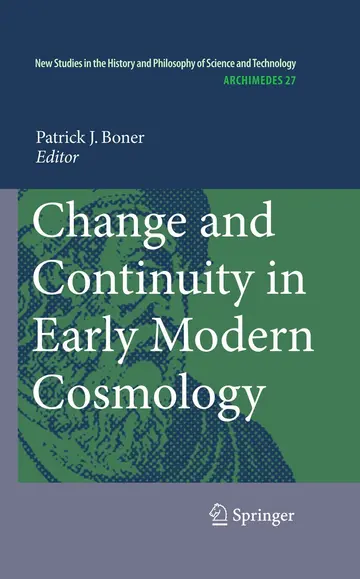 Cover of Change and Continuity in Early Modern Cosmology