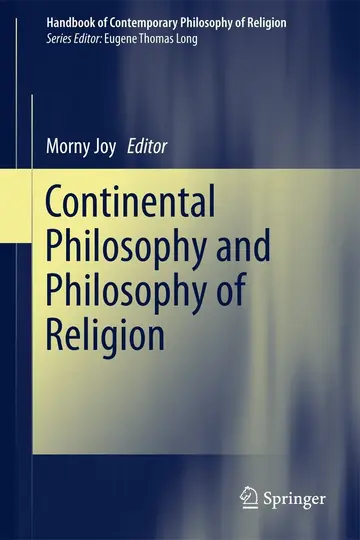 Cover of Continental Philosophy and Philosophy of Religion