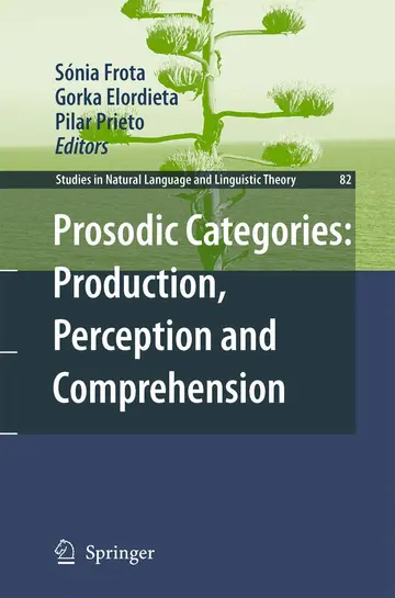 Cover of Prosodic Categories