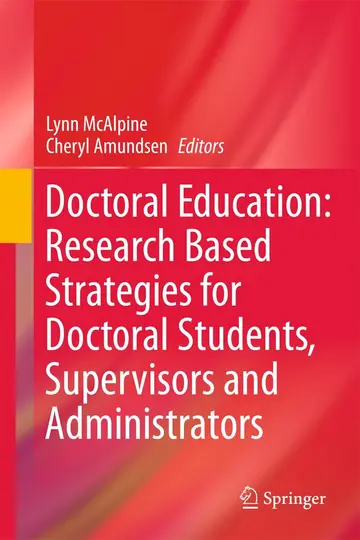 Cover of Doctoral Education
