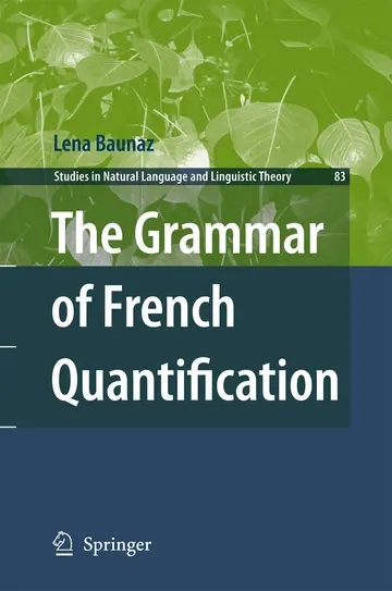Cover of The Grammar of French Quantification