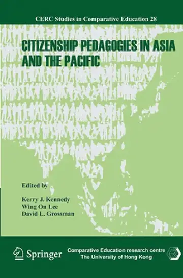 Cover of Citizenship Pedagogies in Asia and the Pacific