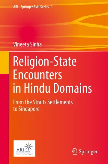 Cover of Religion-State Encounters in Hindu Domains