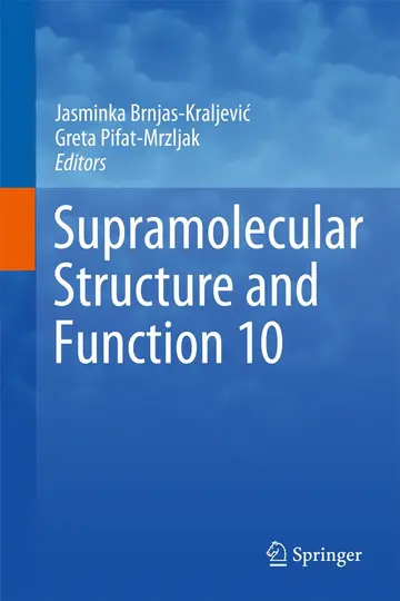 Cover of Supramolecular Structure and Function 10