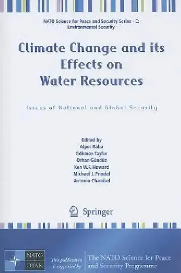 Cover of Climate Change and Its Effects on Water Resources