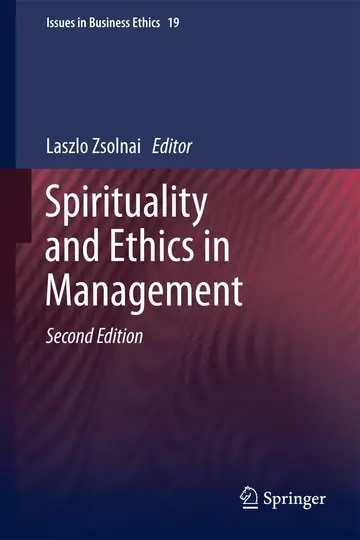 Cover of Spirituality and Ethics in Management