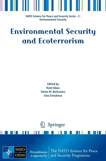 Cover of Environmental Security and Ecoterrorism