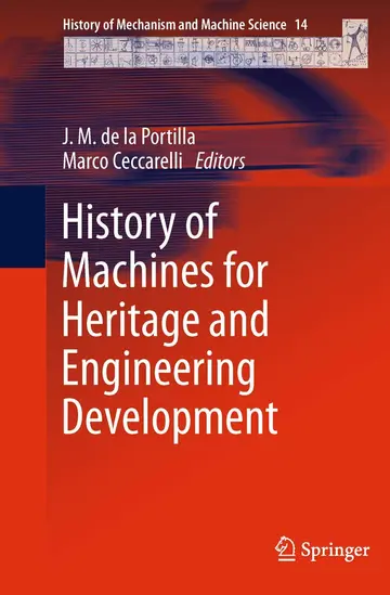 Cover of History of Machines for Heritage and Engineering Development