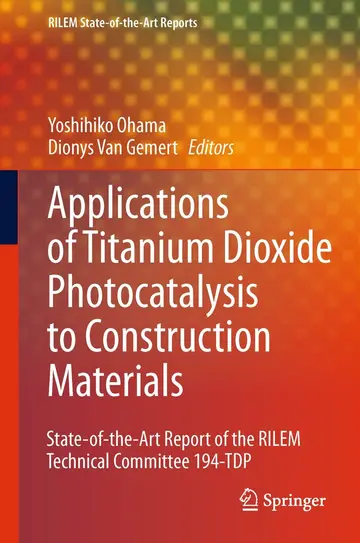 Cover of Application of Titanium Dioxide Photocatalysis to Construction Materials