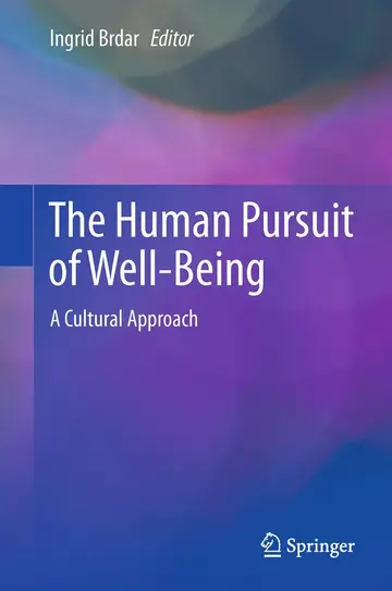 Cover of The Human Pursuit of Well-Being
