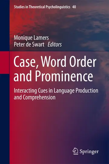 Cover of Case, Word Order and Prominence