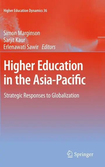 Cover of Higher Education in the Asia-Pacific