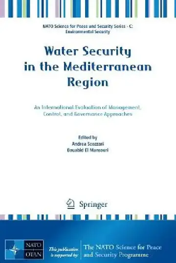 Cover of Water Security in the Mediterranean Region