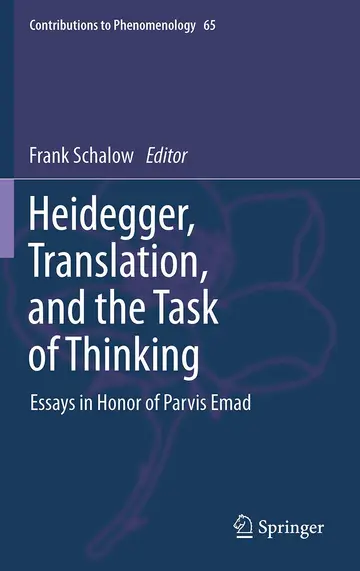 Cover of Heidegger, Translation, and the Task of Thinking