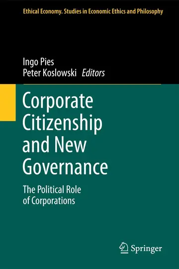 Cover of Corporate Citizenship and New Governance