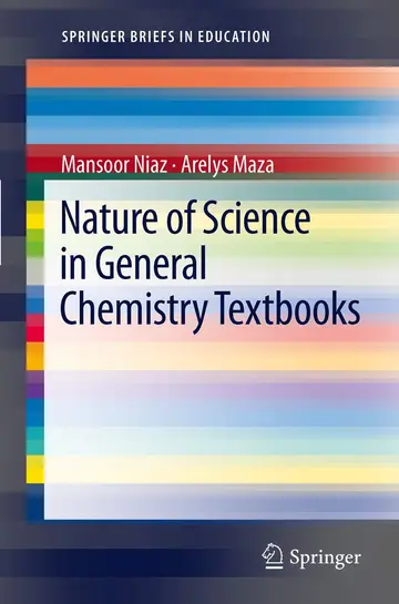 Cover of Nature of Science in General Chemistry Textbooks