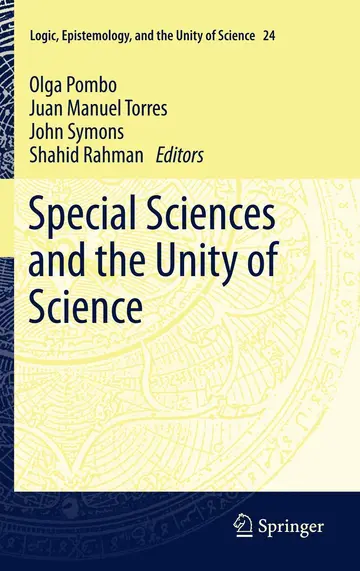 Cover of Special Sciences and the Unity of Science
