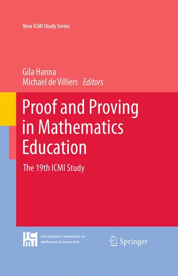 Cover of Proof and Proving in Mathematics Education