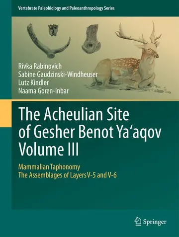 Cover of The Acheulian Site of Gesher Benot Ya'aqov