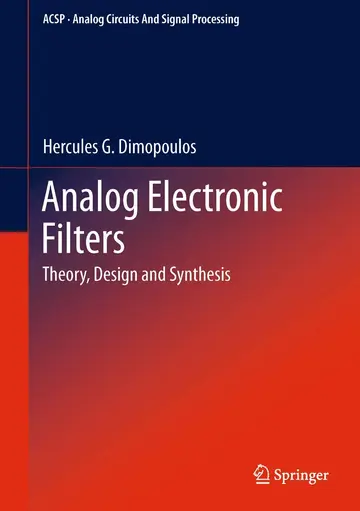 Cover of Analog Electronic Filters
