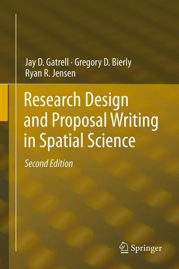 Cover of Research Design and Proposal Writing in Spatial Science