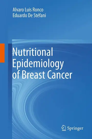 Cover of Nutritional Epidemiology of Breast Cancer