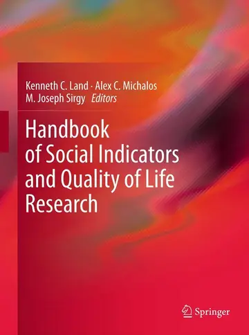 Cover of Handbook of Social Indicators and Quality of Life Research