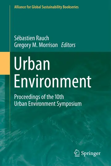 Cover of Urban Environment