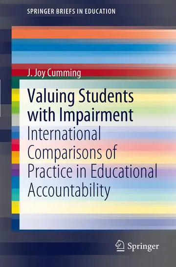 Cover of Valuing Students with Impairment